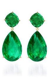 Emerald Ear Rings